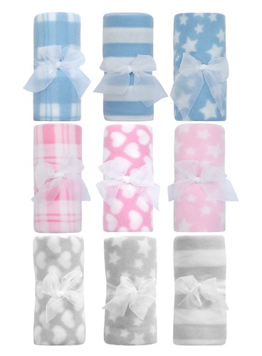 Baby fleece blankets pack - fleece, 3