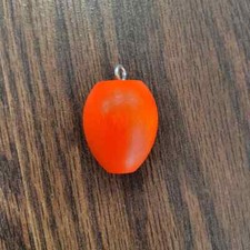Hi-Vis Orange Wooden Egg