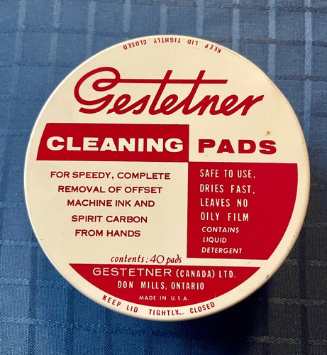 Vintage gestetner tin - vintage,