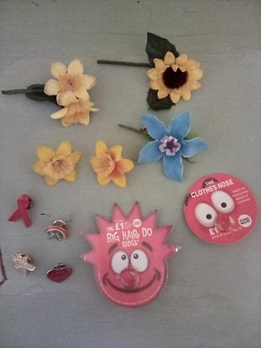 Charity pin badges fabric - pin,