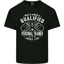 A Qualified Personal Trainer Looks Like Mens Light Cotton T-Shirt