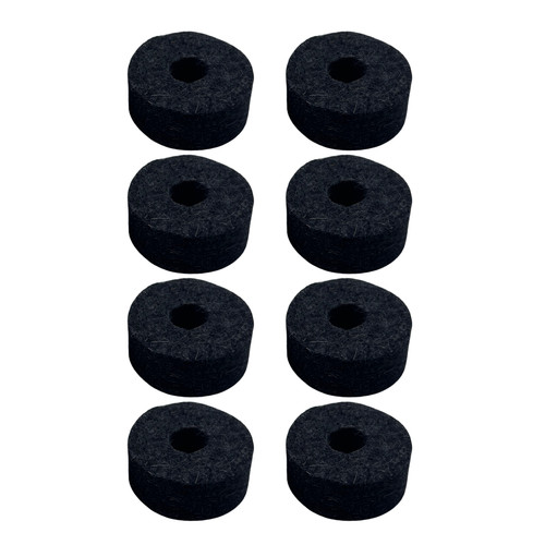 Grey cymbal felts - 8,