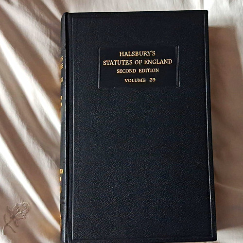 Halsbury statutes england - halsbury's,