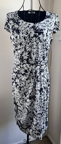 Kaliko navy white floral - kaliko,