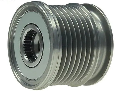 Alternator clutch pulley