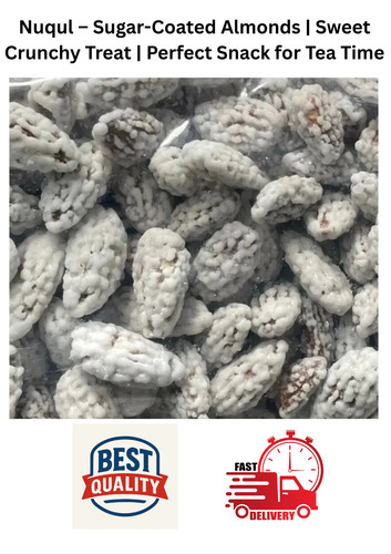 Nuqul sugar coated - nuqul, almonds