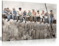 Lunch Atop Of A Skyscraper