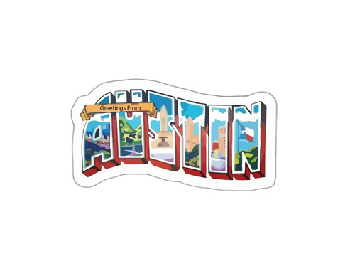 Austin sticker decal - sticker,
