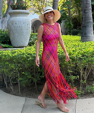 ZARA Pink & Orange Braided