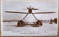"Flight". The Gloster 6. Fitted with Napier Engine. Speed 300mph, climbing 60mph