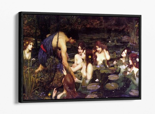 John william waterhouse hylas - john,