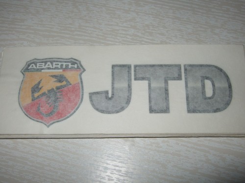 Abarth jtd car sticker - ,