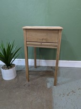Vintage Oak Sewing Table