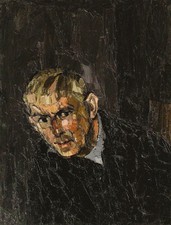 Portrait of John Evans Kyffin Williams print in 11 x 14 mount SUPERB