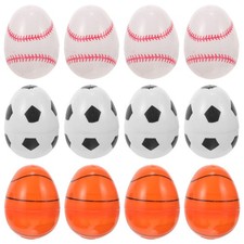 12 Pcs Decorative Egg-shaped