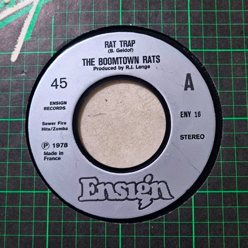 The boomtown rats rat - rats, 7"