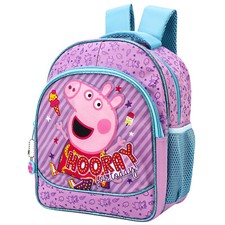 Peppa Pig Kids Childrens Premium Backpack School Rucksack Travel Bag Boy Girl