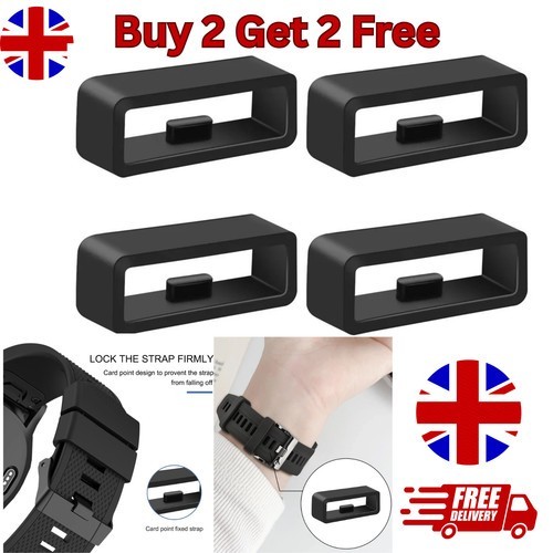 Black rubber watch - black,