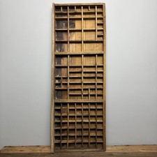 Vintage Wooden Printers Tray -