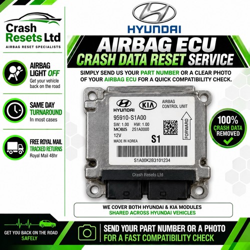 Hyundai airbag ecu crash - airbag,