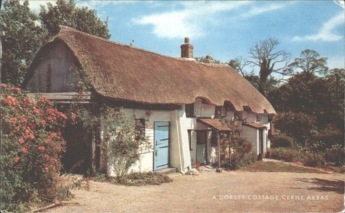 Vintage dorset thatched - vintage,