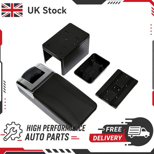Armrest storage box black - box, uk