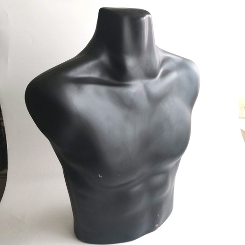 Male torso black - male, mannequin