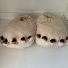 Giant Hairy Feet Slippers Dress Up Costume