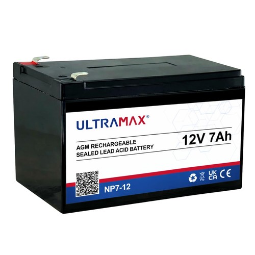Ultramax 12v 7ah - ultramax, sealed
