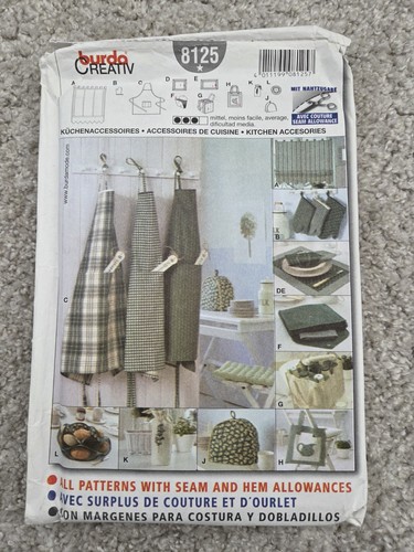 Burda 8125 kitchen accessories - 8125,