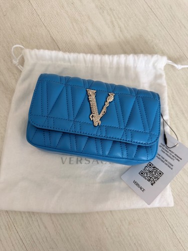 Versace virtus leather cross - versace,