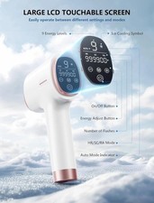 IPL 3-in-1 Hair Removal Device with Ice Cooling System Laser Hair Remover