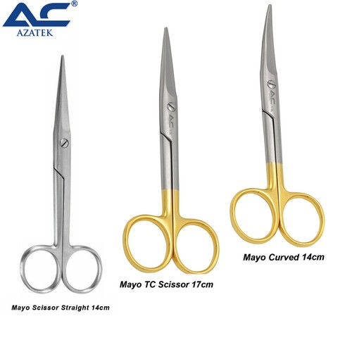 Azatek mayo medical scissors - azatek,