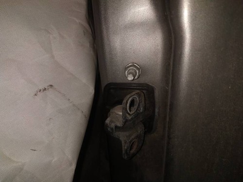 Front left door check - ,