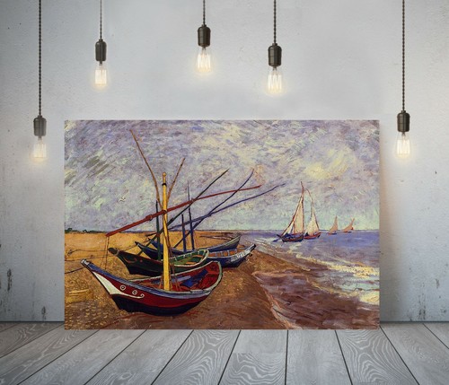 Van gogh fishing boats - van,