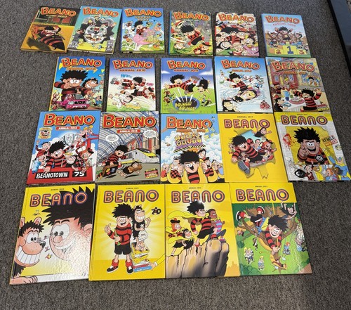 Beano annuals job lot from - lot,