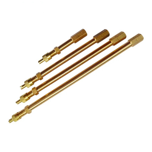Brass tyre valve extension - tyre,