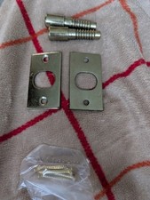 Security Hinge Door Bolts for Extra Security (DOG BOLTS) BRASS