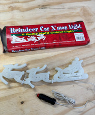 reindeer christmas lights for cars - new and boxed 