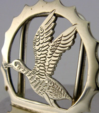 ENGLISH STERLING SILVER DUCK