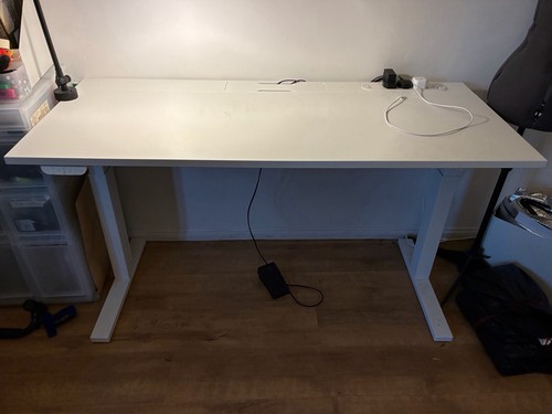 Ikea rodulf desk sit stand - ikea, sit/stand