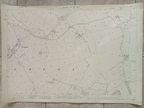 Ordnance survey map suffolk - ordnance,
