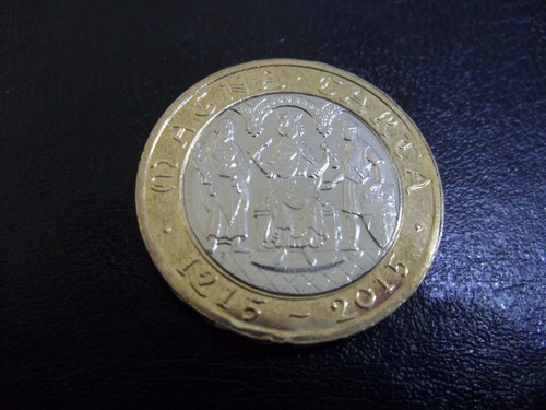 Magna carta coin 2015 - £2,