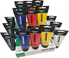 Reeves acrylic paint - reeves,