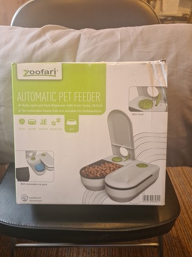 Automatic pet feeder two trays - pet,