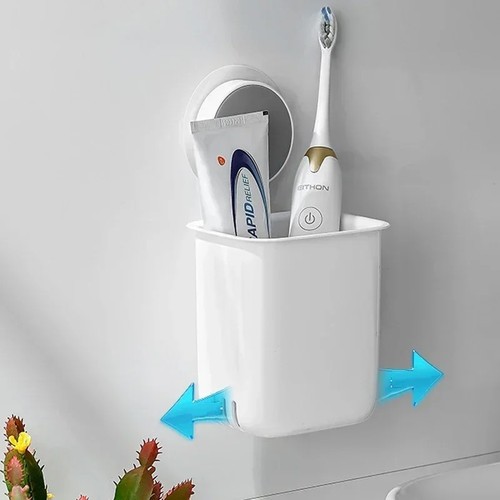 Toothbrush wall mounted holder - toothbrush,