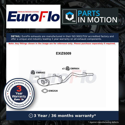 Silencer insert rear muffler - silencer,