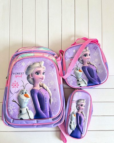 Disney frozen backpack set - disney,