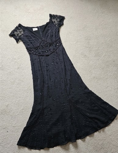 Caroline charles black beaded - caroline,