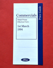 1994 FORD COMMERCIALS PRICE